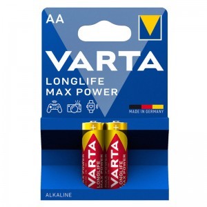 Varta Longlife MAX Power AA / LR06 elem - BL2
