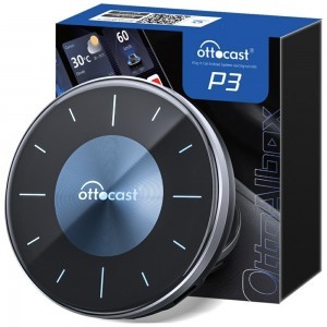 Ottocast OttoAibox P3 PCS46 vezeték nélküli CarPlay és Android Auto multimédia adapter (Android 12)-7