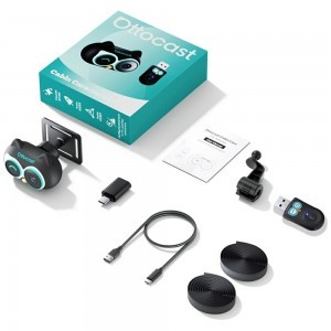 Ottocast CA520-T Kabin prémium vezeték nélküli CarPlay adapter gyermekfigyelő kamerával-7