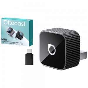 Ottocast CA88-T2 Mini Cube Bluetooth autós adó ezüst-9