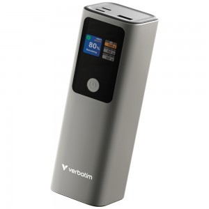 Verbatim Charge n Go 27000mAh 140W 2xUSB-C PD 3.1 powerbank szürke 32269-8