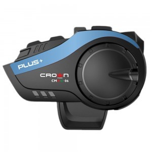 Crown CMMK-06 Bluetooth 5.0 motorkerékpár interkom fekete