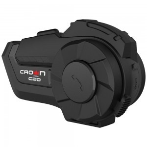 Crown C20 Motorkerékpár Intercom Bluetooth 5.1 fekete-4