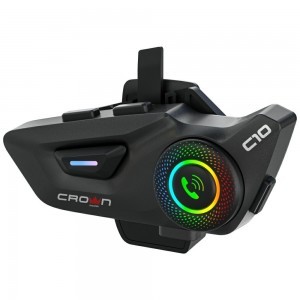 Crown C10 Motorkerékpár Intercom Bluetooth 5.3 fekete-6