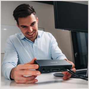Adapter Verbatim 15 az 1-ben USB-C Pro dokkolóállomás 2xHDMI/1xRJ45/4xUSB-A/3xUSB-C/1xSD/1xmicroSD/1xAudio-2