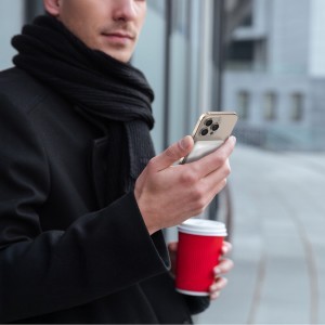 Dudao K26 Power Bank 10000mAh 20W USB-A / USB-C / MagSafe - Fehér-3