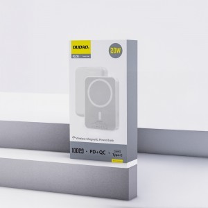 Dudao K26 Power Bank 10000mAh 20W USB-A / USB-C / MagSafe - Fehér-7