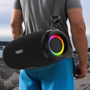  Dudao Y21 Pro Fekete Vezeték nélküli Hangszóró RGB Háttérvilágítással Bluetooth 5.3 - 80 W-10