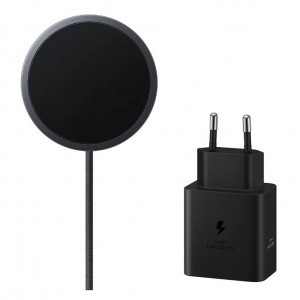 EP-P2900TBE Samsung Magnet Vezeték nélküli Töltő 25W Sötétszürke + Adapter 25W