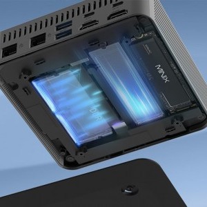 Minix N512 Mini PC i5-12600H 16GB/512GB Szürke-1