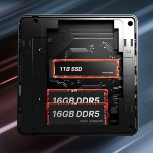 MINIX Mini PC ER937 HX370 32+1000-2