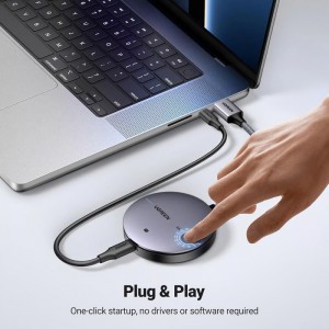 Vezeték nélküli HDMI Kiterjesztő UGREEN CM586, 4K, Szürke-2