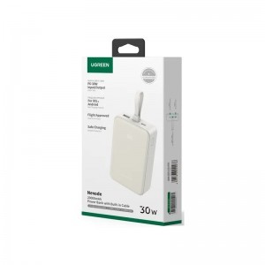 Powerbank UGREEN PB521, 20000mAh, 30W, QC + PD, fehér-9
