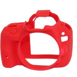easyCover Canon 100D / SL1 piros szilikon tok