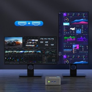 GMKtec G3 PLUS - Intel N150 MINI-PC Fekete-5