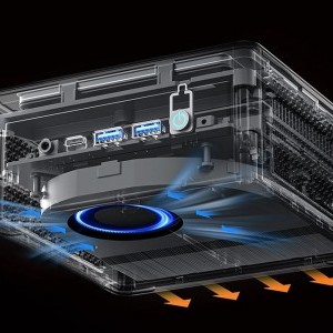 Mini PC MINIS FORUM UM890 Pro Ryzen 9 8945HS 16GB + 512GB-13