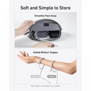 USB-C to USB-C kábel Anker, 240W, 0.9m, fehér A82E2H21-2