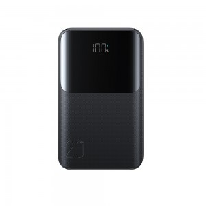 Joyroom JR-QP192 Star Series Mini 20000mAh 22.5W Powerbank digitális kijelzővel - Fekete-14