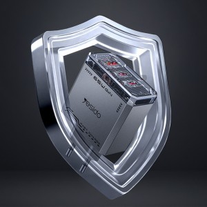 Yesido - Fali töltő (YC101) - USB, 2x Type-C, GaN, Gyors töltés, 65W, 5V/3A, CE, FCC, ROHS, VO - Fekete-5