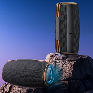 Yesido - Vezeték nélküli Hangszóró (YSW38) - Bluetooth 5.3, RGB Világítás, TWS, TF Kártya, USB, AUX, 2000mAh, 30W - Fekete-1