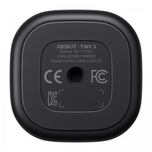 OBSBOT Tiny 3 webkamera távirányítóval és mikrofonnal-18