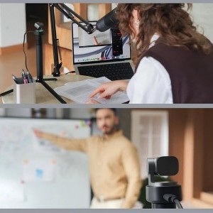 OBSBOT Tiny 3 webkamera távirányítóval és mikrofonnal-11