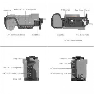 Smallrig 4422 Cage Kit for Sony A7CII / A7CR-2