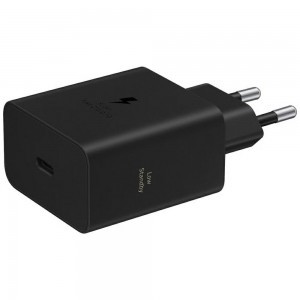 Hálózati töltő Samsung, 60W, 3A, 1 x USB-C, Fekete EP-T6010NBEGWW-3