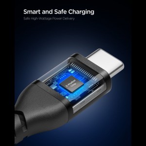 Spigen EB10010CCA Essential Type-C kábel 100w 100cm fekete-6