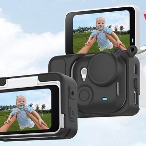 Puluz szilikon védőtok Insta360 Go Ultra készülékhez (fekete) tok-4