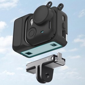 Puluz szilikon védőtok Insta360 Go Ultra készülékhez (fekete) tok-5