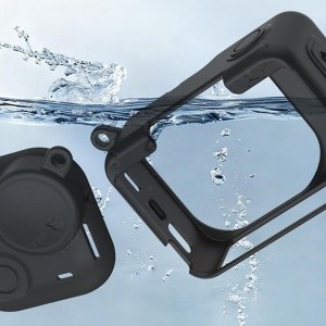 Puluz szilikon védőtok Insta360 Go Ultra készülékhez (fekete) tok-6