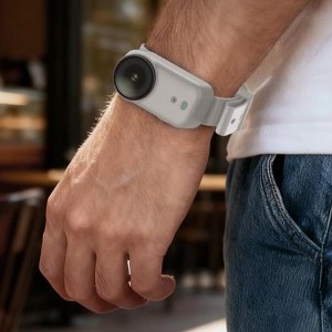 Puluz Szilikon pánt / Háziállat nyakörv DJI Osmo Nano-hoz (Szürke)-2