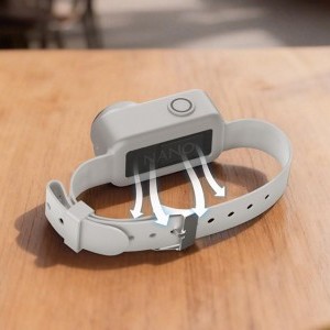 Puluz Szilikon pánt / Háziállat nyakörv DJI Osmo Nano-hoz (Szürke)-4