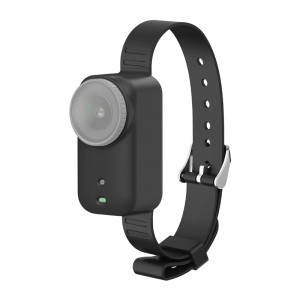 Puluz szilikon szalag / háziállat nyakörv DJI Osmo Nano-hoz (fekete)