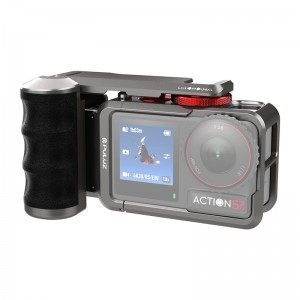 Puluz fém védőtáska fogantyúval DJI Osmo Action 5 Pro / Action 4 / Action 3 kamerákhoz