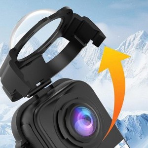 Puluz lencsevédő tok edzett üveggel Insta360 X4 Air készülékhez-7