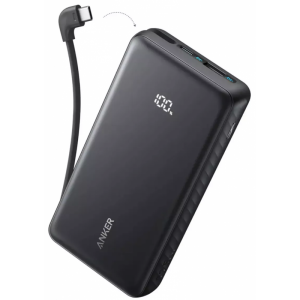 Powerbank Anker Zolo, 20000mAh, 22.5W, QC + PD, Fekete A110EH11