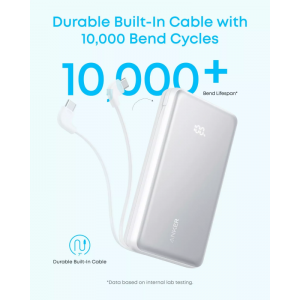 Powerbank Anker Zolo, 20000mAh, 22.5W, QC + PD, Fekete A110EH11-5