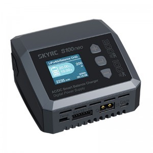 SkyRC S100neo AC/DC Intelligens Balance Töltő-6