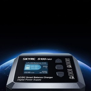 SkyRC S100neo AC/DC Intelligens Balance Töltő-5