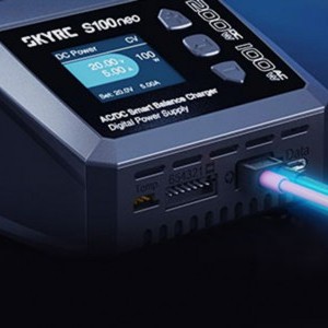 SkyRC S100neo AC/DC Intelligens Balance Töltő-10