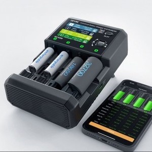 SkyRC MC5000 hengeres akkumulátor töltő és elemző-2