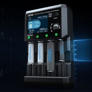 SkyRC MC5000 hengeres akkumulátor töltő és elemző-3