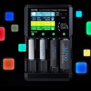 SkyRC MC5000 hengeres akkumulátor töltő és elemző-4