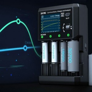 SkyRC MC5000 hengeres akkumulátor töltő és elemző-5