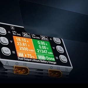 SkyRC PC1080neo Kétcsatornás Lítium Akkumulátor Töltő-4