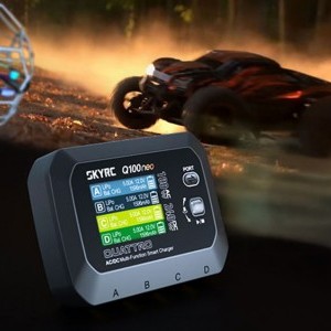SkyRC Q100neo AC/DC Többfunkciós Intelligens Töltő-12
