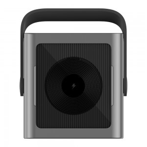 Cuktech Powerbank 300W 40000mAh vezeték nélküli töltéssel 2x USB-C + 2x USB-A - Fekete-17