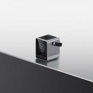 Cuktech Powerbank 300W 40000mAh vezeték nélküli töltéssel 2x USB-C + 2x USB-A - Fekete-23